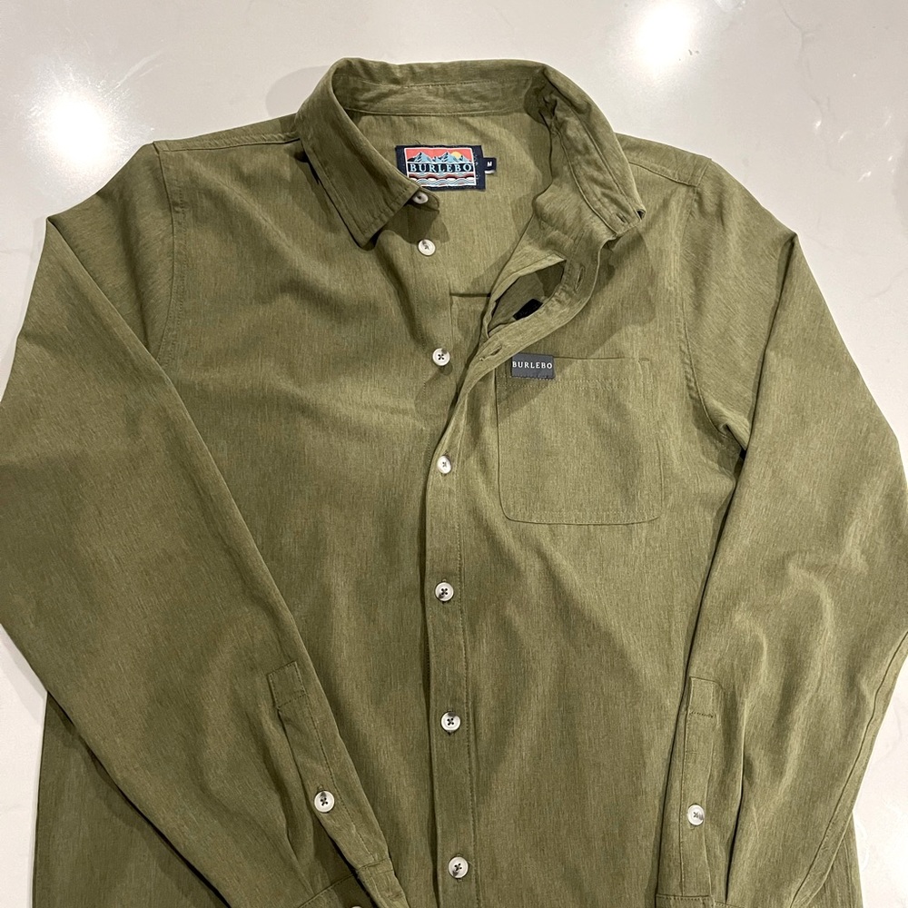 Burlebo Performance Button Up